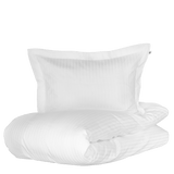 Borås Cotton Sengetøj Harmony Sengesæt 140x220 Fra Borås Cotton - Optical White