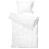 Borås Cotton Sengetøj Harmony Sengesæt 140x220 Fra Borås Cotton - Optical White