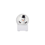 Hoptimist Hvid / B6.4xL6.4xH8.3 cm Snowman Snow Globe Hoptimist I White Fra Hoptimist
