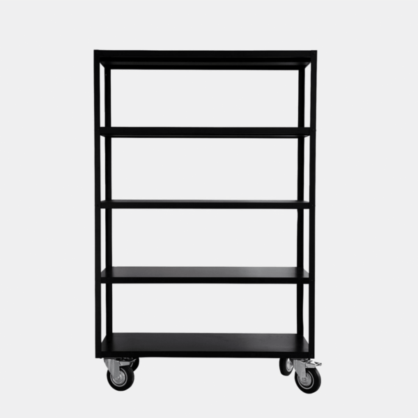 House Doctor Reol med 4 hjul i Matsort Fra House Doctor - HDTrolley | l: 120 cm - w: 45 cm - h: 180 cm