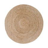 House Nordic Tæppe Natur / Ø150 cm Bombay Tæppe I Flettet Jute Natur Ø150 cm Fra House Nordic