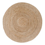 House Nordic Tæppe Natur / Ø180 cm Bombay Tæppe I Flettet Jute Natur Ø180 cm Fra House Nordic