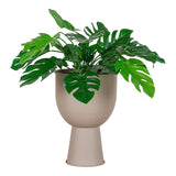 House Nordic vase Sand / Ø19xH27 cm Amalfi Blomsterstander i stål, sand Fra House Nordic Ø19xH27 cm