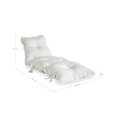 Karup Design 401 White Sit And Sleep Outdoor Liggestol & Madras