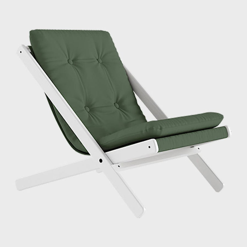 Karup Design 756 Olive Green Boogie Stol - Hvid