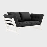 Karup Design Sovesofa 734 Dark Grey Beat Sovesofa - Hvid