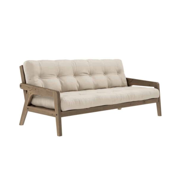 Karup Design Sovesofa 747 Beige Grab Sovesofa - Mørk