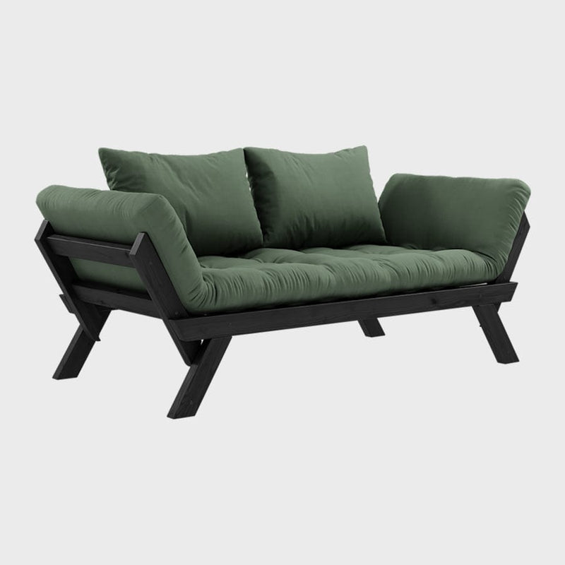 Karup Design Sovesofa 756 Olive Green Bebop Sovesofa - Sort