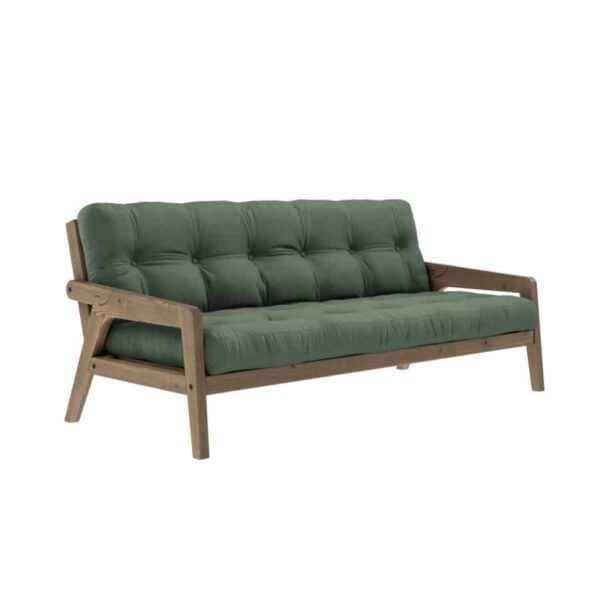 Karup Design Sovesofa 756 Olive Green Grab Sovesofa - Mørk