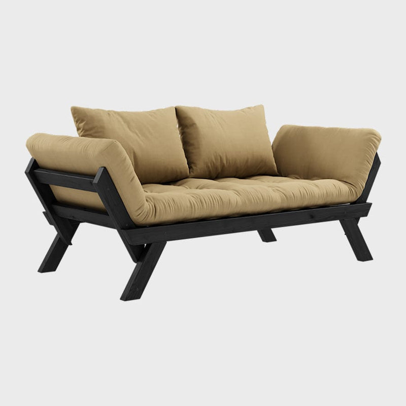 Karup Design Sovesofa 758 Wheat Beige Bebop Sovesofa - Sort