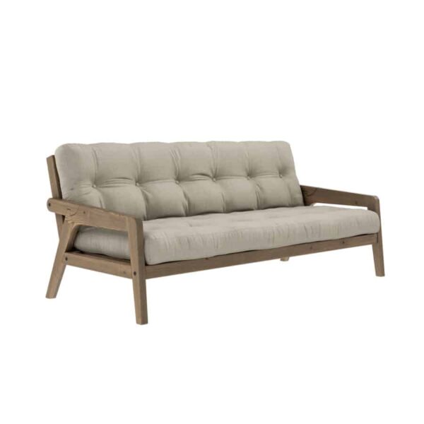 Karup Design Sovesofa 914 Linen Grab Sovesofa - Mørk