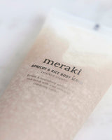 MERAKI Apricot & rice body scrub fra Meraki | 150 ml