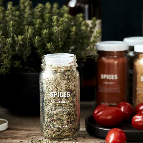 NICOLAS VAHE 40 g / Hvid Spices, garlic, parsley & red bell pepper Fra Nicolas Vahe 40 g