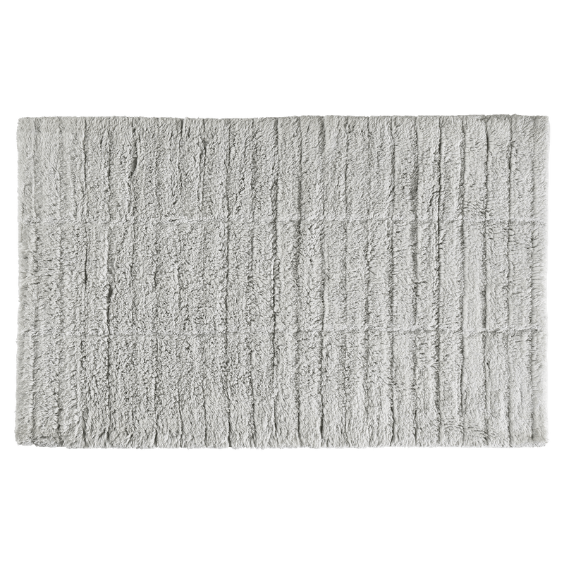 ZONE DENMARK 50x80 cm / Soft Grey Tiles Bademåtte I Soft Grey - ZONE DENMARK