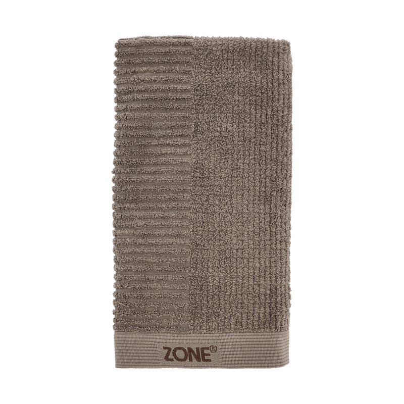 ZONE DENMARK Håndklæder Classic Håndklæde i Taupe - ZONE DENMARK