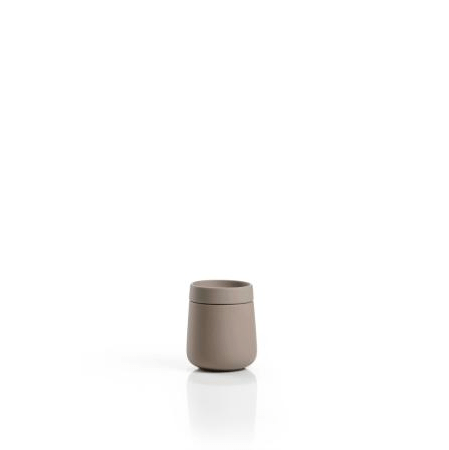 ZONE DENMARK Zone Denmark Nova One Krukke med låg Dia 8,4 x 8 cm 290 ml Taupe